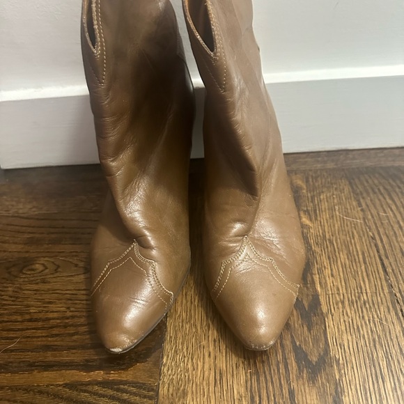 Isabel Marant Brown Leather Boots Size 40 - Picture 6 of 6